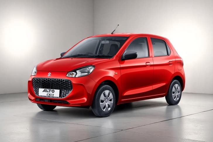 Maruti Suzuki Alto K10 Color Metallic Sizzling Red